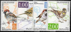 Bulgaria 2017 Sparrows unmounted mint.