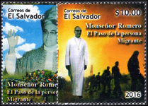 El Salvador 2016 Archbishop Oscar Romero unmounted mint.