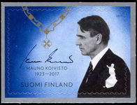Finland 2017 Mauno Koivisto unmounted mint.