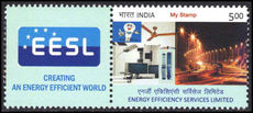 India 2017 Energy Efficiency Services unmounted mint with label.