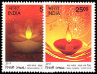 India 2017 Diwali unmounted mint.