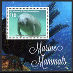 St Vincent 2016 Marine Mammals souvenir sheet unmounted mint.