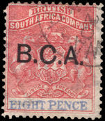British Central Africa 1891-95 8d rose-lake and ultramarine fine used