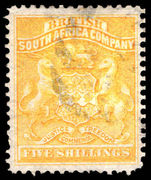 Rhodesia 1892-93 5s orange-yellow fine used