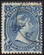 Transvaal 1878-81 2s blue very fine used