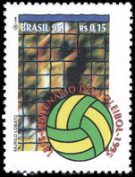 Brazil 1995 Volleyball unmounted mint.
