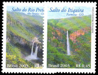 Brazil 2003 Waterfalls unmounted mint.