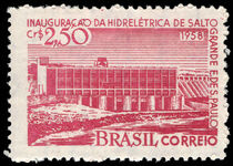 Brazil 1958 Salto Grande Hydro-electric Station unmounted mint.