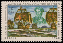 Brazil 1968 Cabral and his Fleet unmounted mint.