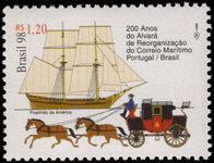 Brazil 1998 Maritime Mail Service unmounted mint.