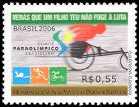 Brazil 2006 Brazilian Paralympics unmounted mint.
