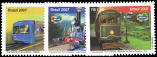 Brazil 2007 Transport unmounted mint.
