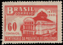 Brazil 1950 Amazon Province unmounted mint.