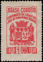 Brazil 1950 Juiz de Fora City unmounted mint.