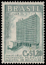 Brazil 1953 Rio Education Congress unmounted mint.