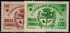 Brazil 1955 Botucatu unmounted mint.