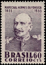 Brazil 1955 Marshal de Fonseca lightly mounted mint.