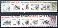Falkland Islands 1955-57 set to 1s unmounted mint.