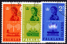 Falkland Islands 1962 Radio Communications fine used.