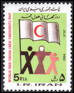 Iran 1984 World Red Cross and Red Crescent Day unmounted mint.