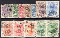 Iran 1903-04 set fine used.
