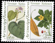 Vienna 1990 Medicinal Plants unmounted mint.