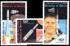 Djibouti 1981 Space Anniversaries unmounted mint.