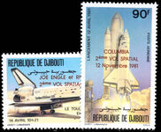 Djibouti 1981 2nd flight of Space Shuttle Columbia unmounted mint.