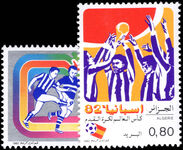 Algeria 1982 World Cup Football Championship unmounted mint.