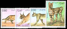 Algeria 1986 Wild Cats unmounted mint.