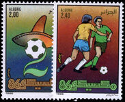 Algeria 1986 World Cup Football Championship unmounted mint.