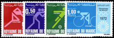 Morocco 1972 Olympics unmounted mint.