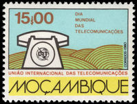 Mozambique 1980 World Telecommunications Year unmounted mint.
