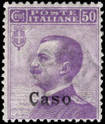 Caso 1912-21 50c violet unmounted mint.