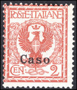 Caso 1912-21 2c orange-brown lightly mounted mint.
