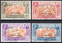 Eritrea 1923 Propaganda Fide set fine used.