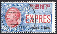 Eritrea 1909 30c Express fine used.
