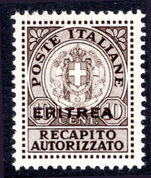 Eritrea 1939 Concessional Post unmounted mint.