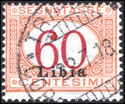 Libya 1915-30 60c postage due fine used.