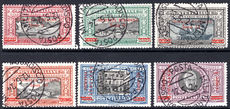Somalia 1924 Manzoni set fine used, 5l signed Raybaudi and Chiavarello fine used.