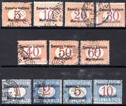 Somalia 1906-08 Meridionale Postage due set fine used. Top 4 values signed Chiavarello