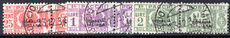 Somalia 1928-41 Type P20 Parcel Post set fine used.