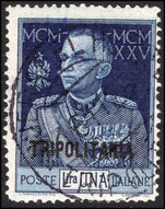 Tripolitania 1925-26 Royal Jubilee 1l perf 13½ fine used.
