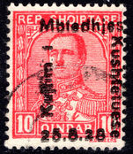 Albania 1928 National Assembly 10q fine used.