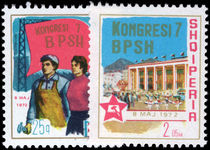 Albania 1972 Albanian Trade Unions Congress unmounted mint.