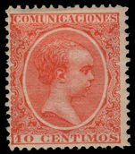 Spain 1899 10c orange lightly mounted mint.
