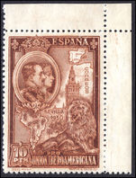 Spain 1930 Spanish-American Exhibition 10p recess unmounted mint.
