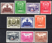 Spain 1931 Postal Union Congress Official set lightly mounted mint.