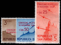 San Marino 1946 National Philatelic Convention unmounted mint.