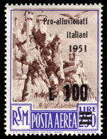 San Marino 1951 Italian Flood Relief Fund unmounted mint.